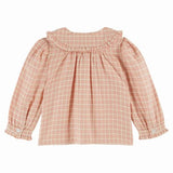 Emile et Ida Blouse Ecolier Col Noeud