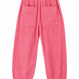 Emile et Ida Pantalon Velours Bonbon