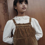 Emile et Ida Sweatshirt Col Crochet Creme