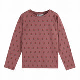 Emile et Ida Tee Shirt AO Poppy Violine