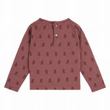 Emile et Ida Tee Shirt AO Poppy Violine