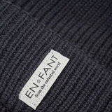 Enfant Beanie with Lining Ebony