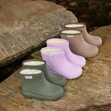 Enfant Thermo Boots Short Solid Pine Bark