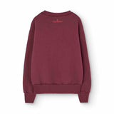 The Animals Observatory Sweatshirt Shark Browned Garnet