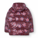 The Animals Observatory Puffer Jacket Lemur Maroon