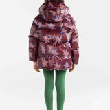 The Animals Observatory Puffer Jacket Lemur Maroon