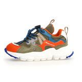 Flower Mountain Yamano 3 Junior Orange/Militare/Azure