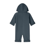 Gray Label Baby Hooded Suit Blue Grey
