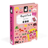 Janod Magnetibook Gekke Gezichten Meisjes