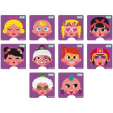 Janod Magnetibook Gekke Gezichten Meisjes