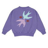 Jenest Art Bird  Sweater Paars