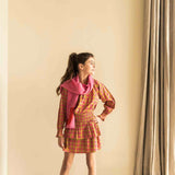 Jenest Elle Skirt AO Gold Fuchsia