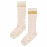 Jenest Knee Socks Ecru Melange