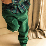 Jenest Scott Shirt Navy Blue Green Check