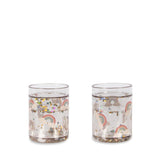 Konges Sløjd 2 Pack Glitter Cups Rainbow