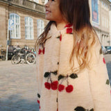 Konges Sløjd Fuzzy Coat Ma Grande Cerise