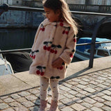 Konges Sløjd Fuzzy Coat Ma Grande Cerise