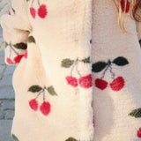 Konges Sløjd Fuzzy Coat Ma Grande Cerise