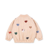 Konges Sløjd Juno Sequin Bomber Jacket Cameo Rose