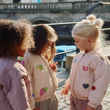 Konges Sløjd Juno Sequin Bomber Jacket Cameo Rose