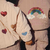 Konges Sløjd Juno Sequin Bomber Jacket Twilight Mauve