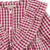 Konges Sløjd Kim Dress Sangria/Butter Check