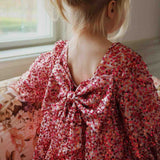 Konges Sløjd Lila Sequins Bow Dress Sparkling Sangria