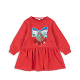 Konges Sløjd Lou Sequin Sweat Dress Winterberry