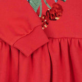 Konges Sløjd Lou Sequin Sweat Dress Winterberry