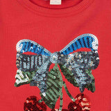 Konges Sløjd Lou Sequin Sweat Dress Winterberry