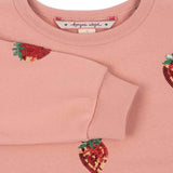 Konges Sløjd Lou Sequin Sweat Shirt Mellow Rose