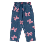 Konges Sløjd Magot Frill Pants Denim Bella Bow