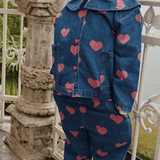 Konges Sløjd Pants Magot Frill Gots Bon Coeur Pink