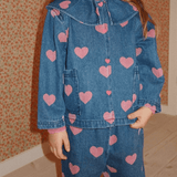 Konges Sløjd Pants Magot Frill Gots Bon Coeur Pink