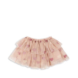 Konges Sløjd Skirt Tullie Heart Rose Glitter