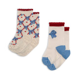 Konges Sløjd Socks Jaquard 2-Pack Bow Mix
