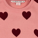 Konges Slojd Lou Sweat Dress Coeur