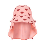 Konges Slojd Manuca Frill Sun Hat Amour Pink