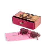 Konges Slojd Sunglasses Baby Heart Pink Multi