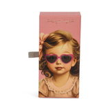 Konges Slojd Sunglasses Baby Heart Pink Multi
