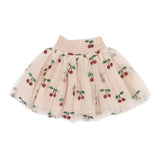 Konges Slojd Tullie Smock Skirt Ma Grande Cerise Glitter