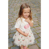 Konges Slojd Tullie Smock Skirt Ma Grande Cerise Glitter