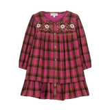 Louise Misha Dress Massilia Pink Alpenglow Checks