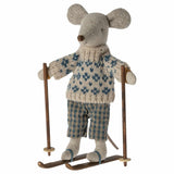 Maileg Winter Mouse Ski Set Dad