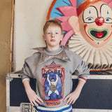 Maison Mangostan Strong Man Sweatshirt Grey