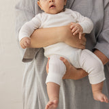 MarMar NB Body Rula, Modal Pointelle Gentle White