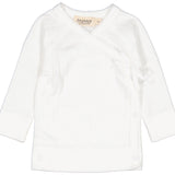 MarMar Tut Wrap LS Modal Pointelle Gentle White