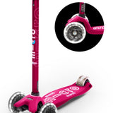 Micro Step Maxi LED Deluxe Roze