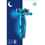 Micro Step Maxi Micro Deluxe Glow LED Plus Crystal Blauw