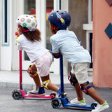 Microstep | Micro Step Maxi LED Deluxe Donkerblauw